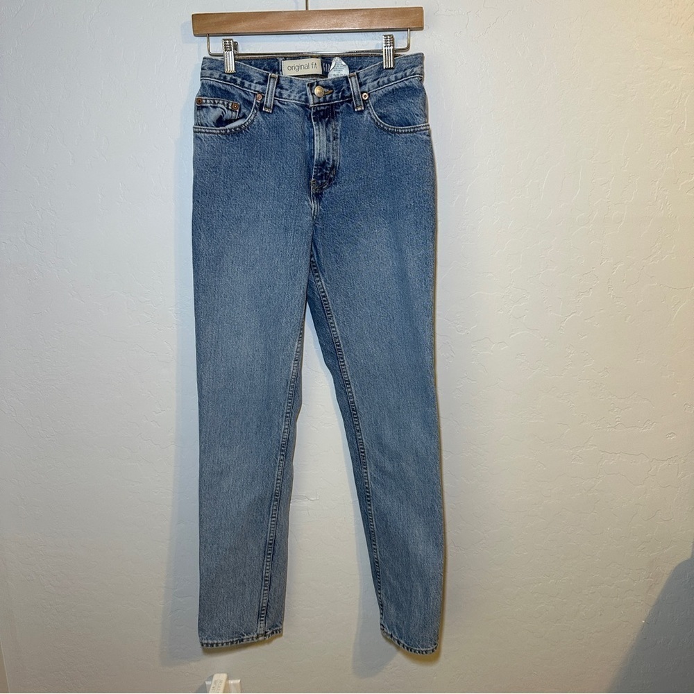 Gap Vintage 90's Original Fit Blue Jeans Size 2 Regular‎